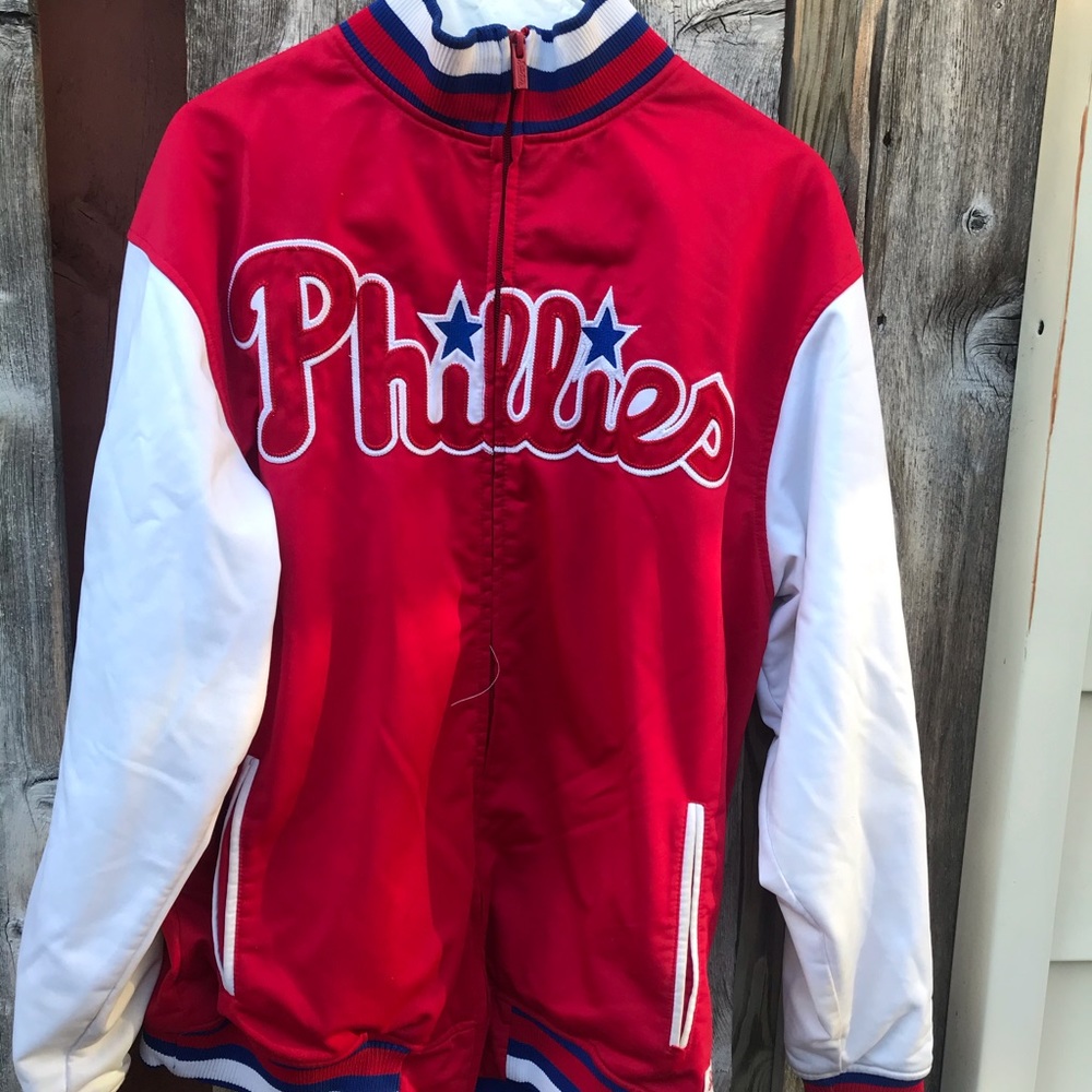 Phillies MLB Zip-up Jacket M